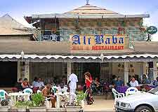 Image showing the popular Ali Baba restaurant at Kololi