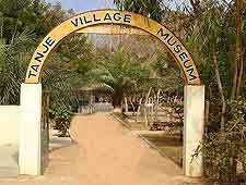 Photo showing the entrance to the Tanji Village Museum