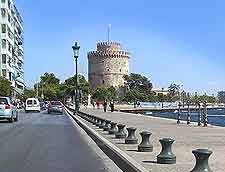 Waterfront picture, showing the famous White Tower