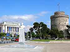 Different view of the White Tower and adjacent theatre