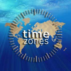 World Time Zone Map