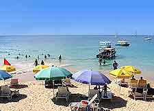 Further picture of the Store Bay beachfront
