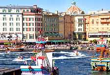 Picture showing the Disney Resort and lakefront