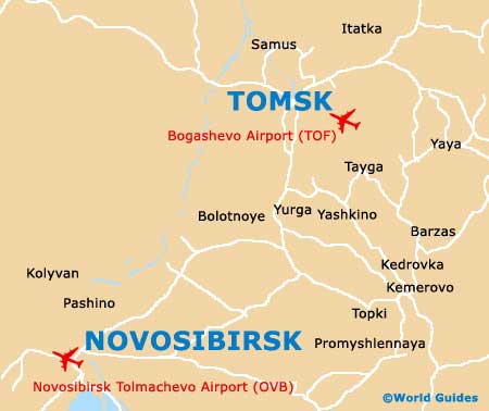 Small Tomsk Map