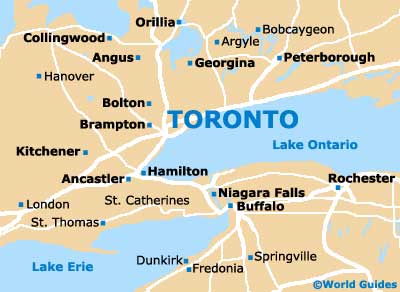 Small Toronto Map