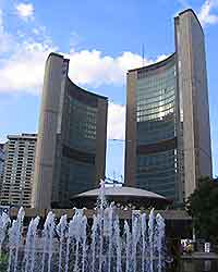 View of Toronto's New City Hall