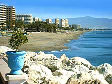 Torremolinos beach photograph