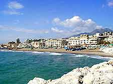 View of La Carihuela beach