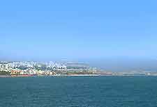 Torremolinos skyline view