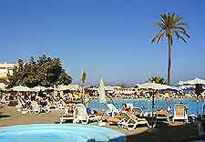 Hotel swimming pool snapshot