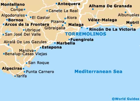 Small Torremolinos Map