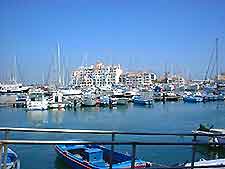 Photograph of the marina