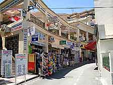 Torremolinos shopping street