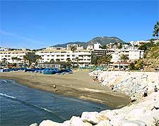 Beachfront view