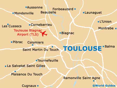 Small Toulouse Map