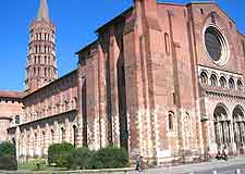 View of the Basilique St. Sernin