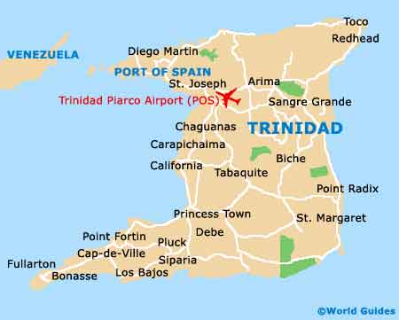 Small Trinidad Map
