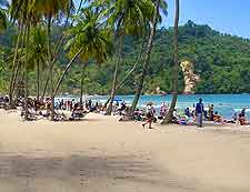 Image of the glorious Port of Spain beachfront