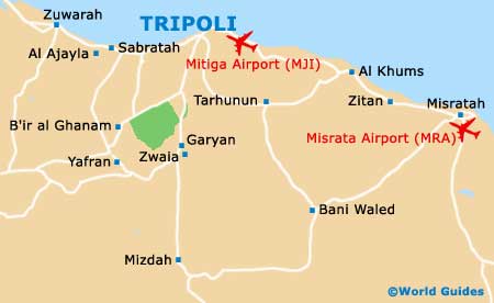 Small Libya Map