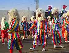 Photo of seasonal Peruvian procession