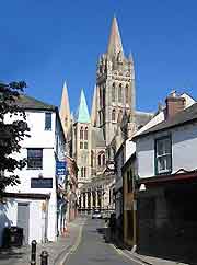 View of St. Mary's Street and the cathedral spire