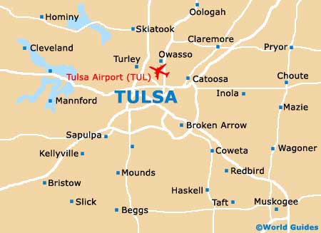 Small Tulsa Map