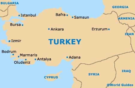 Turkey Map