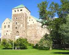 View of the historic Turku Castle
