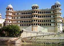 Palace view, showing the magnificent architecture