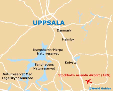 Small Uppsala Map