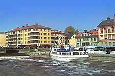 Picture of cruising on the Fyris River