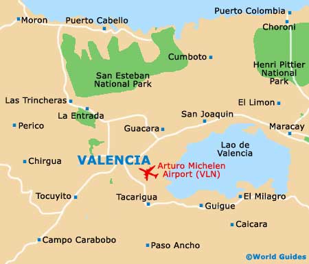 Small Valencia Map