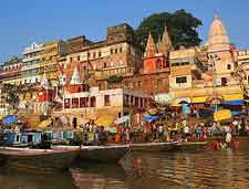 Further photo of colourful Indian ghats