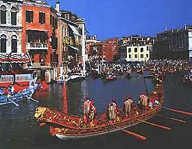 Photo of festival in Venice, italy