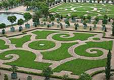 View of the Gardens of Versailles