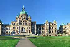 Photograph of the magnificent Parliament Buildings