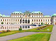 Image of the city's Belvedere Palace
