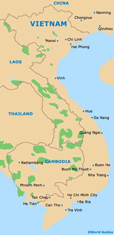 Vietnam Map