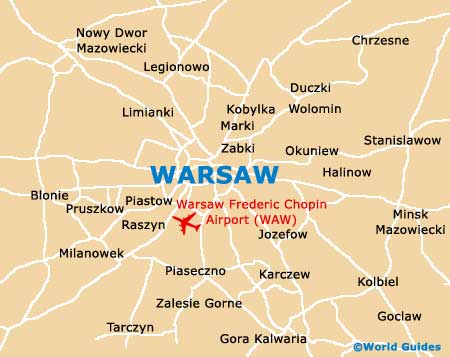 Small Warsaw Map