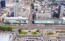 Photo of the city from above
