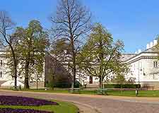 Photo of the city's Lazienki Park