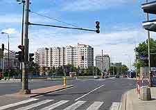 Photo showing the centre of the Mokotow area
