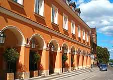 View of architecture in the New Town (Nowy Miasto)