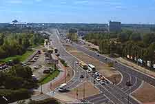 Picture of the Ochota neighbourhood from above