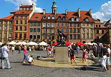 Photo of the Old Town Square in the summer