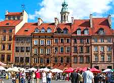 Picture of shoppers in the Old Town (Stare Miasto)