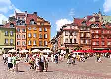 Photo of the historical Old Town Square
