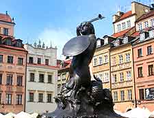 View of the Old Town Square statue