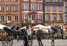 Warsaw Photo of horse and carriage ride around the Old Town