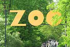 Photo of the Zoological Gardens signpost